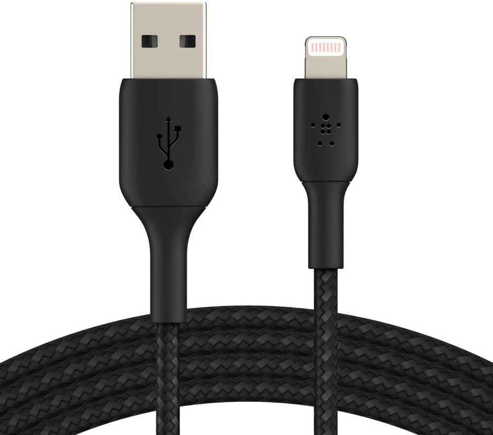 Belkin BoostCharge Lightning to USB-A Braided Cable, 1m
