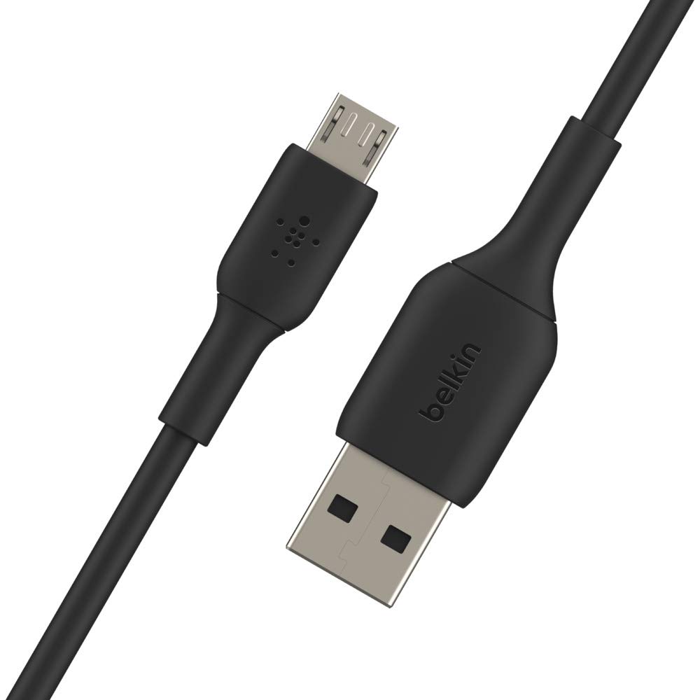 BOOST↑CHARGE™ USB-A to Micro-USB Cable (1m / 3.3ft, White)