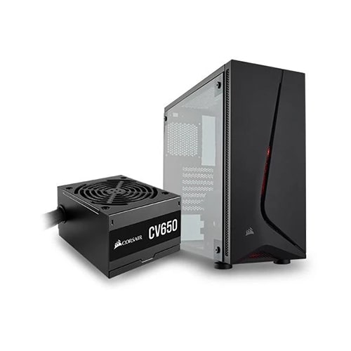Corsair Spec-05 Mid-Tower Gaming Case with CV650 PSU