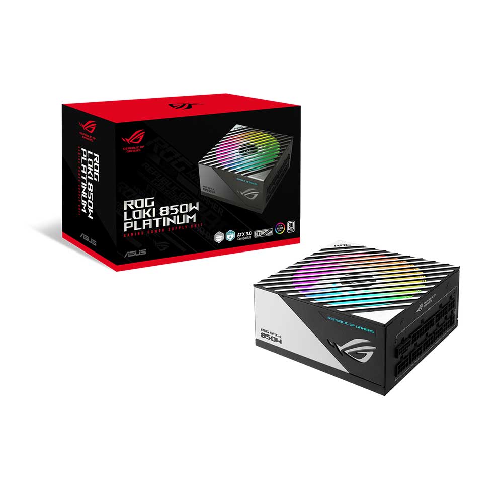 ASUS ROG SFX LOKI 850 WATT PLATINUM POWER SUPPLY