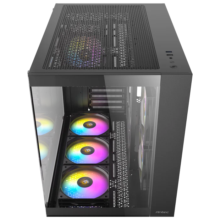 Antec CX800 RGB Elite Black, Mid Tower Cabinet with 270 Degrees Panoramic View - Image 3