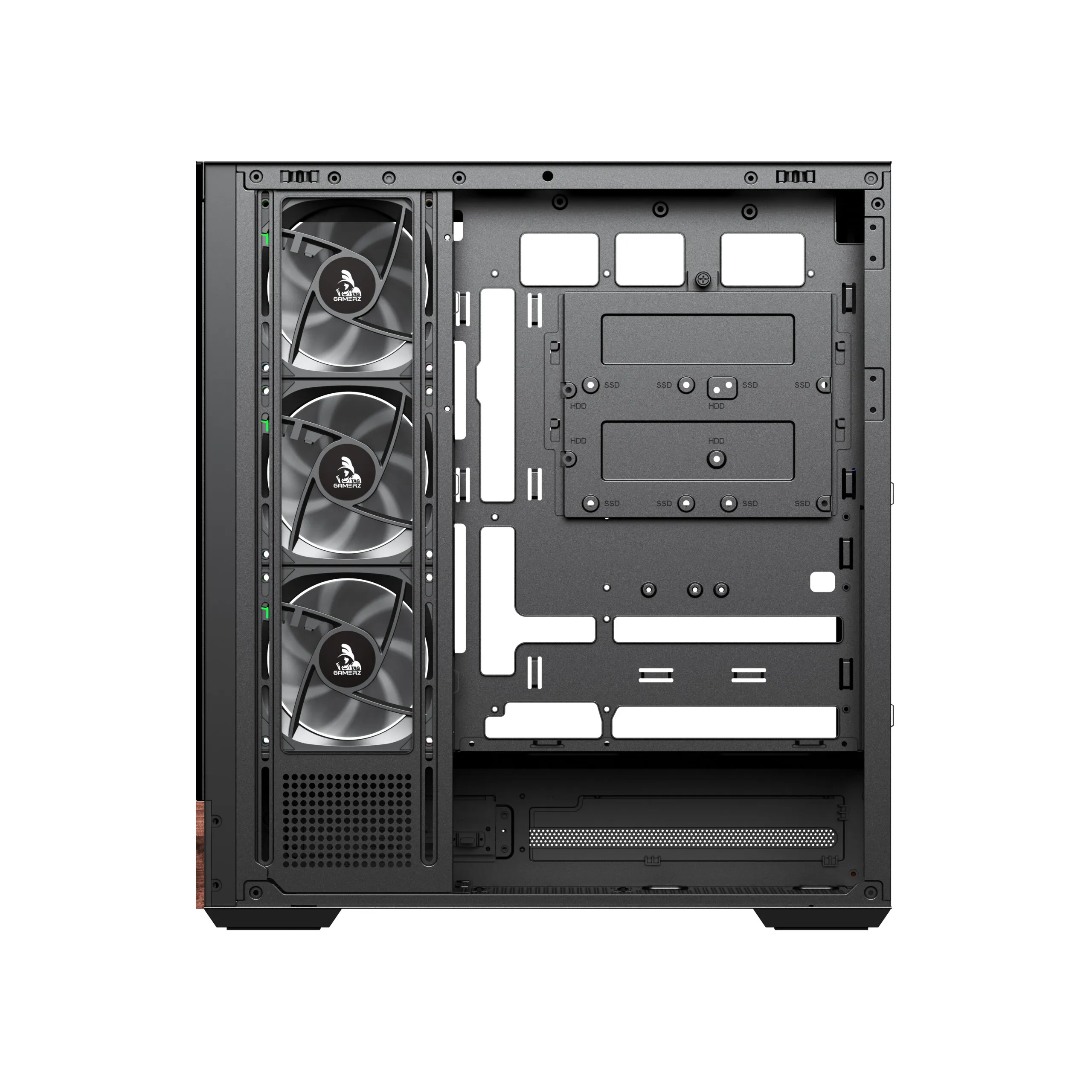 TAG Gamerz Stellar Prime Mid-Tower Computer Case/Gaming Cabinet