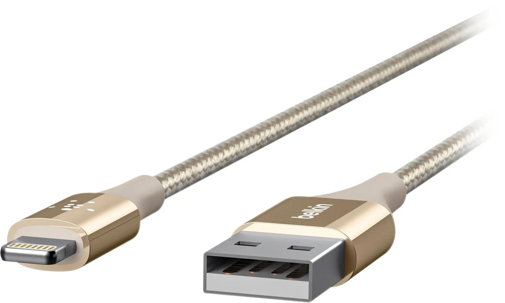 Belkin  MFi Certified Kevlar USB to Lightning Cable, Gold
