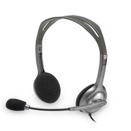 Logitech Stereo Headset H111 - Black