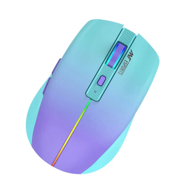 Ant Esports GM400W RGB Wireless Gaming Mouse (Sea Blue)