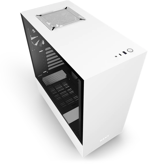 Nzxt H510 Flow Mid Tower WHITE BLACK Cabinet Case