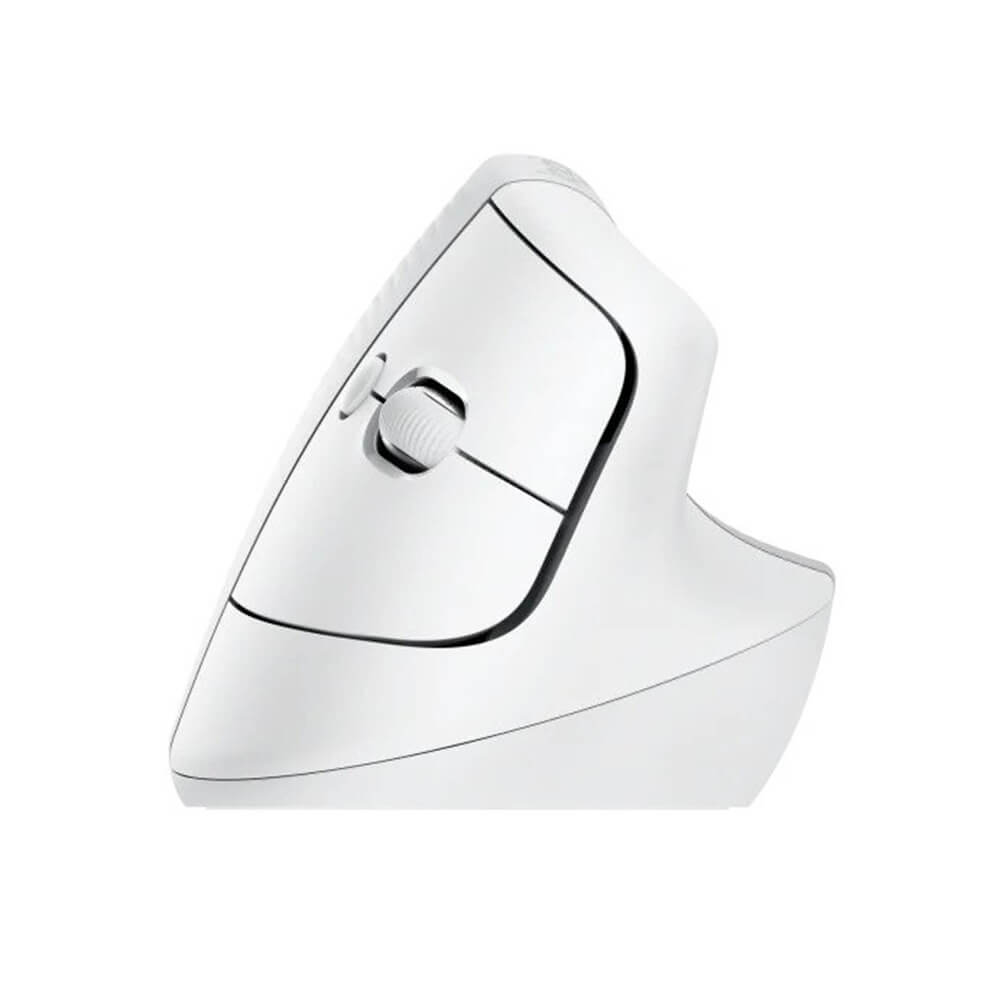 Logitech Lift Vertical Ergonomic Wireless Mouse Pale Grey