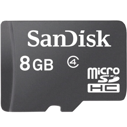 SanDisk 8GB SDSDQM-008G-B35 microSDHC Memory Card