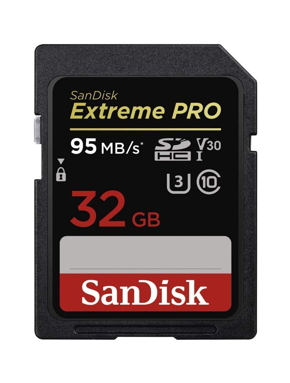 SanDisk SDSDXXG-032G-GN4IN Extreme Pro 32GB Class 10 U3 UHS-I SDHC Memory Card