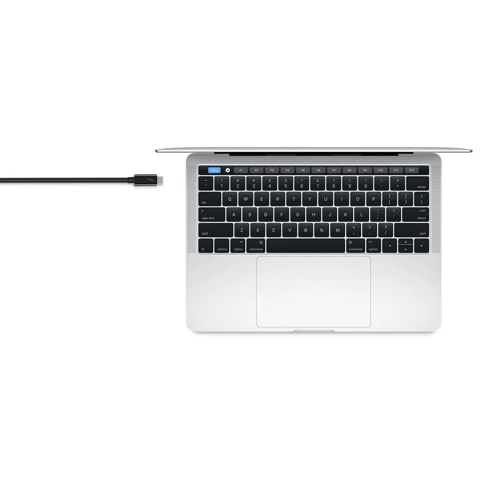 Thunderbolt 3 Cable (USB-C to USB-C) (100W) (1.6ft/0.5m) (USB Type-C)