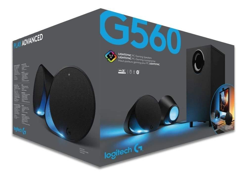 Logitech - G560 Lightsync Pc Gaming Speaker