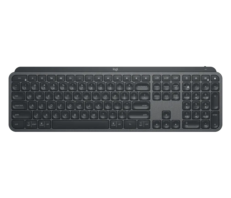 Logitech MX Keys Advanced Wireless Illuminated Keyboard - Graphite