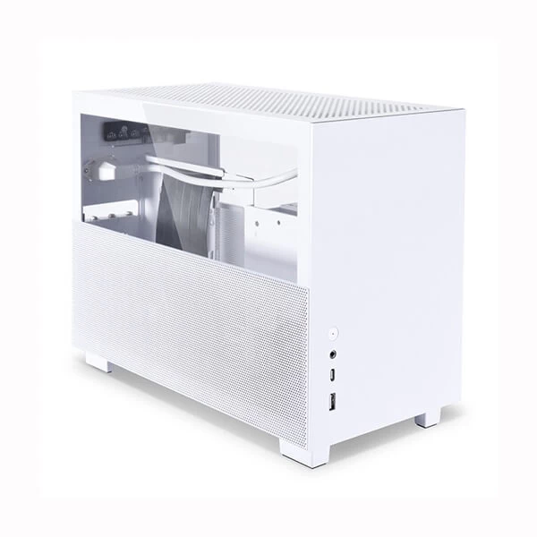 Lian Li Q58W3 Cabinet With PCIe 3.0 Riser Cable (White)