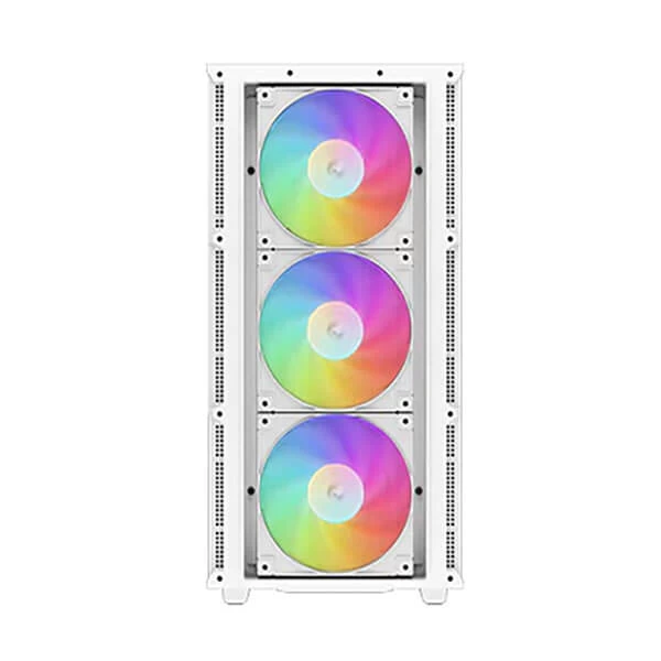 DEEPCOOL CH560 DIGITAL WH MESH ARGB E-ATX MID TOWER CABINET WHITE