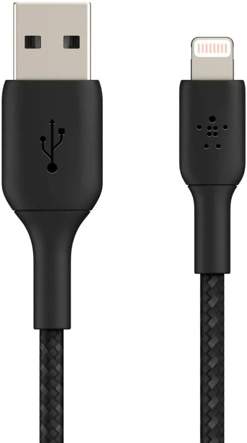 Belkin BoostCharge Lightning to USB-A Braided Cable, 1m