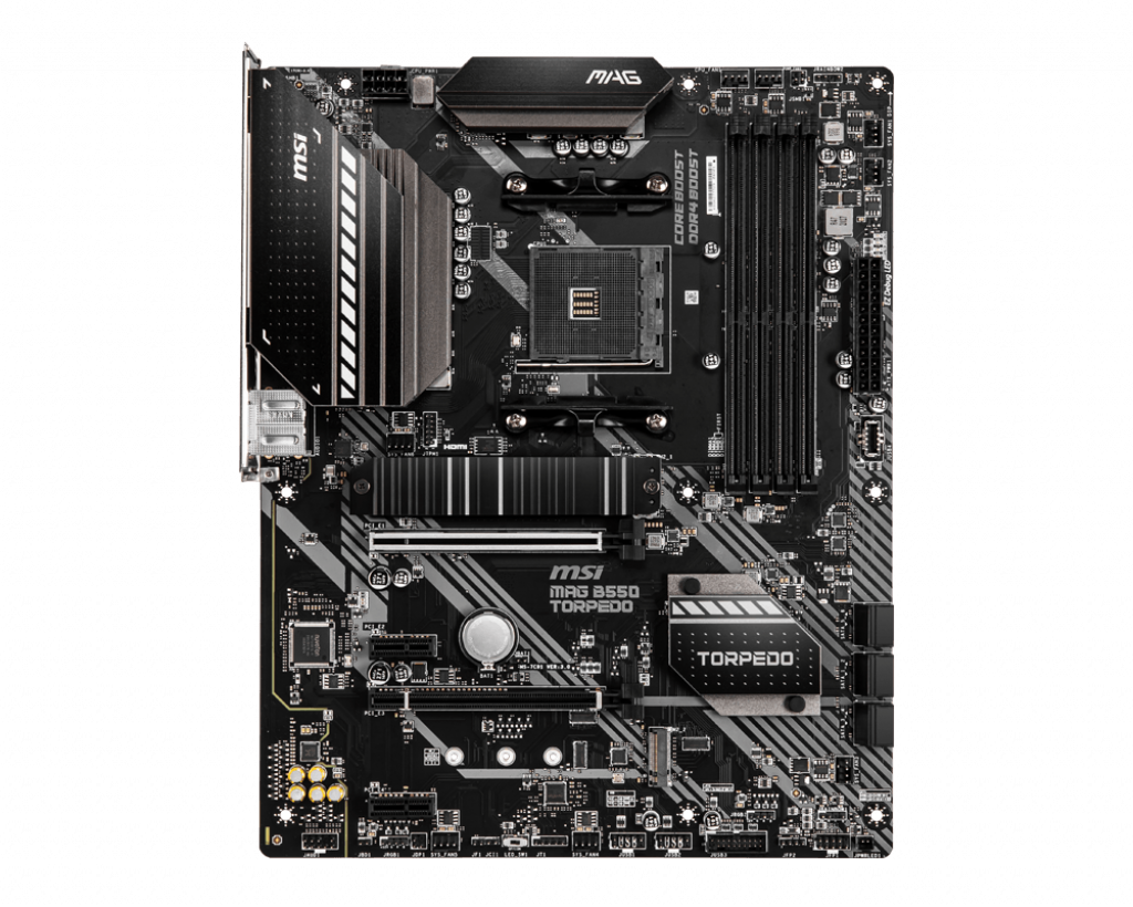 MSI-MAG B550 TORPEDO ,AMD SOCKET MOTHERBOARD  (4000G SERIES)