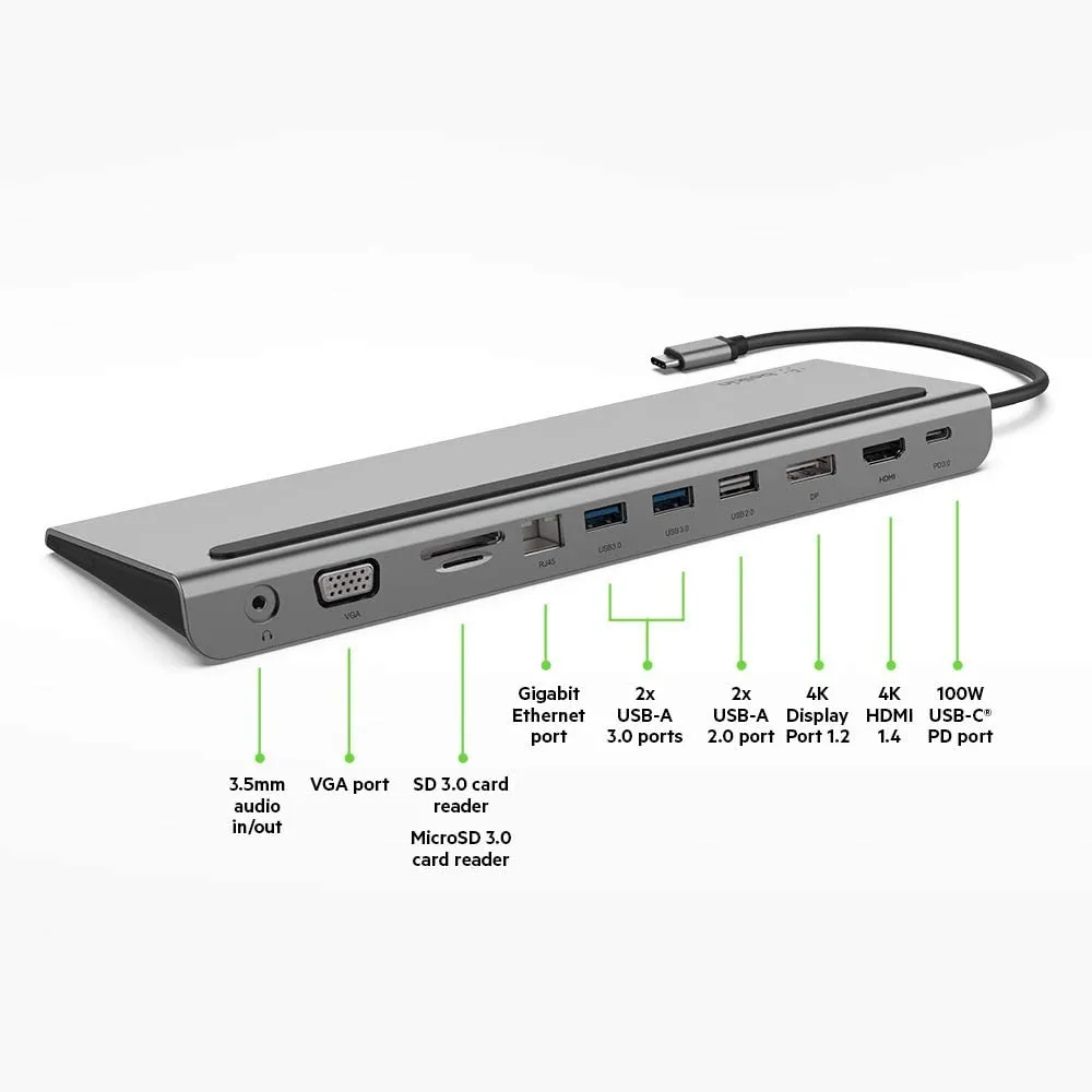 USB-C 11-in-1 Multiport Dock
