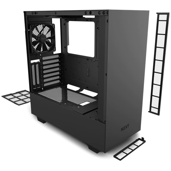 NZXT H510i COMPACT MIDTOWER  BLACK  CABINET CASE
