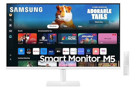 Samsung 27-Inch(68.6cm) M5 FHD Smart Monitor
