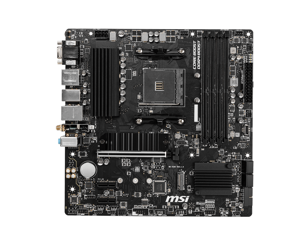 MSI-B550M PRO-VDH WIFI , AMD SOCKET ,MOTHERBOARD