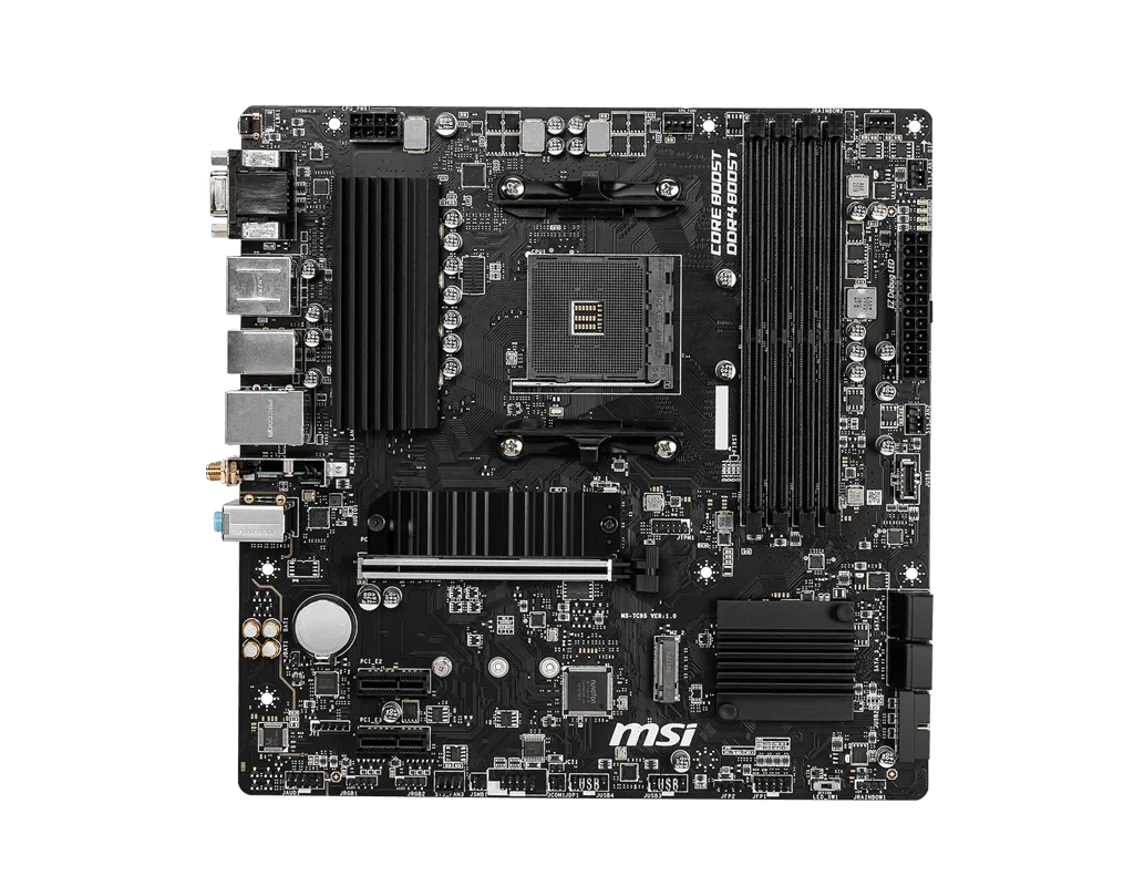 MSI-B550M PRO-VDH WIFI , AMD SOCKET ,MOTHERBOARD hover view