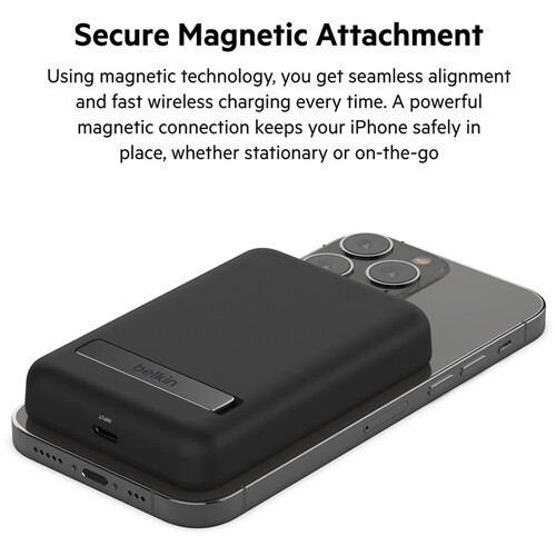 Belkin BoostCharge Magnetic Wireless Power Bank with Stand