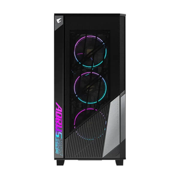 Gigabyte Aorus C500 Glass ARGB (E-ATX) Full Tower Cabinet (Black) hover view