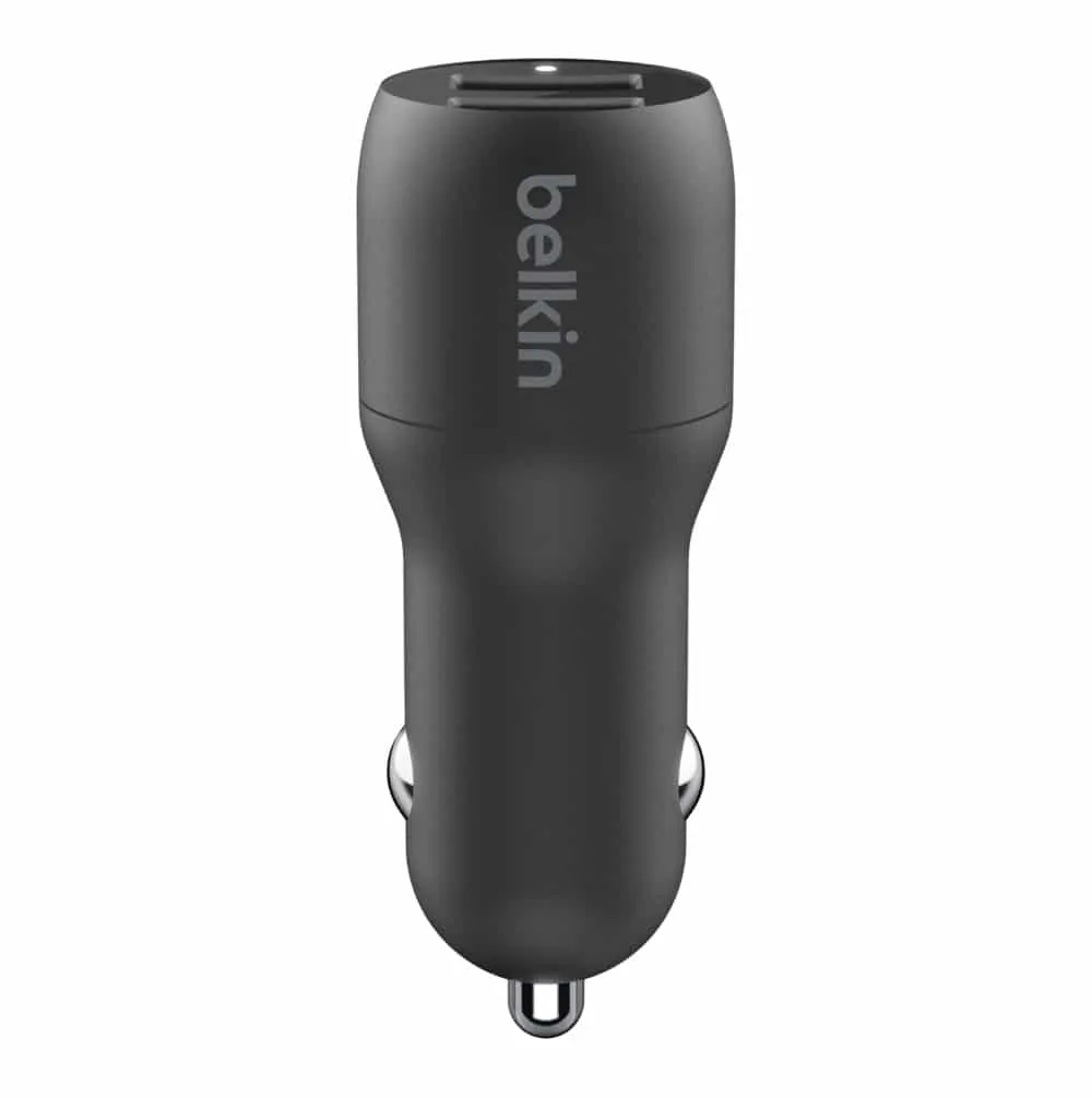 Belkin BOOST CHARGE™ Dual USB-A Car Charger 24W