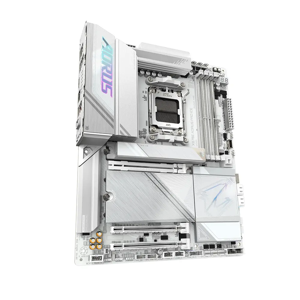 Gigabyte X870E Aorus Pro Ice AM5 ATX Motherboard