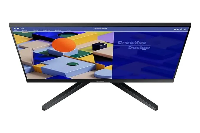 Samsung 22-inch (54.6cm) FHD Flat 1,920 x 1,080 Monitor, IPS, 75 Hz, Bezel Less Design, AMD FreeSync, Flicker Free, HDMI