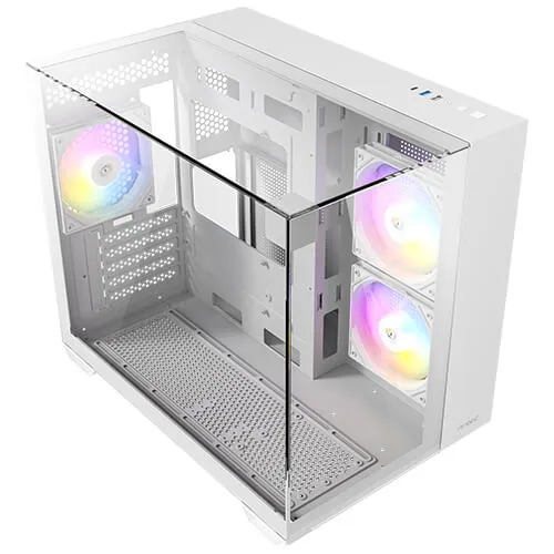 ANTEC CX600M Trio ARGB WHITE MINI TOWER CABINET