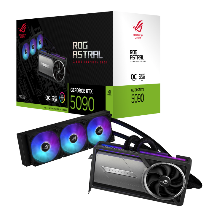 ASUS ROG Astral LC GeForce RTX™ 5090 32GB GDDR7 OC Edition