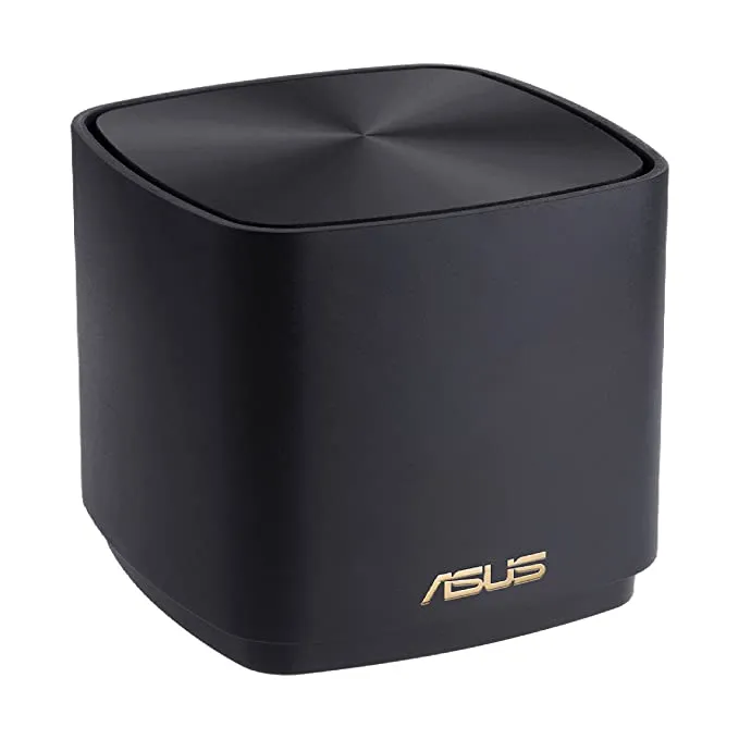 ASUS ZenWiFi Mini XD4 AX 1800 Dual Band WiFi Router (Black) WiFi-6 Router Home Coverage (2200 sq ft), True 8k Streaming, AI Alexa, Commercial Grade Security and Ai Protection      Mesh, Alexa