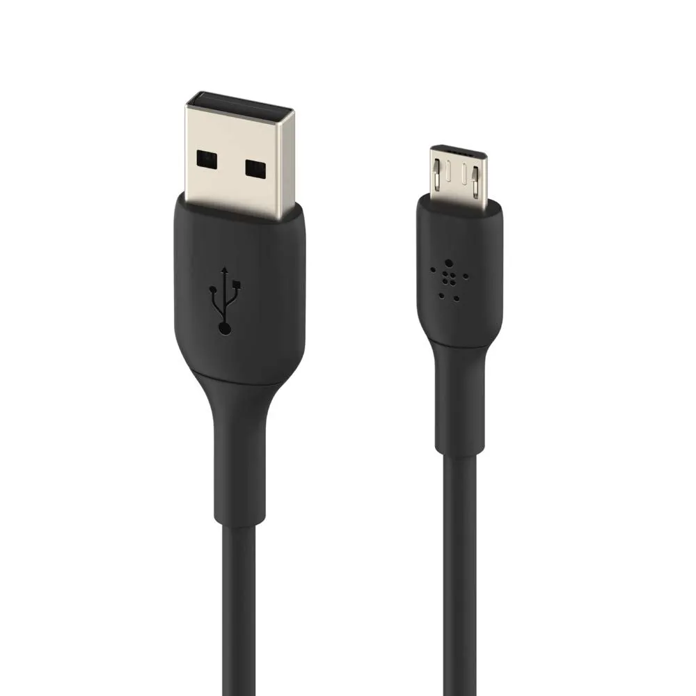 BOOST↑CHARGE™ USB-A to Micro-USB Cable (1m / 3.3ft, White)
