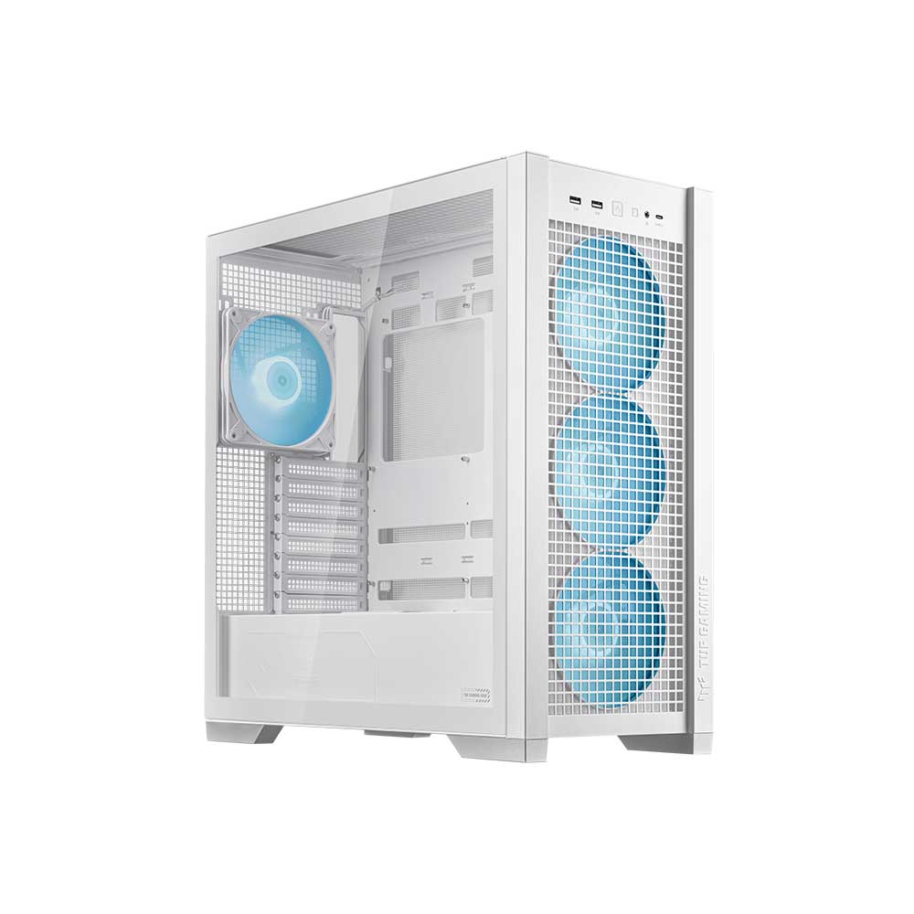 Asus Tuf Gaming GT302 Argb Eatx Mid Tower Cabinet White