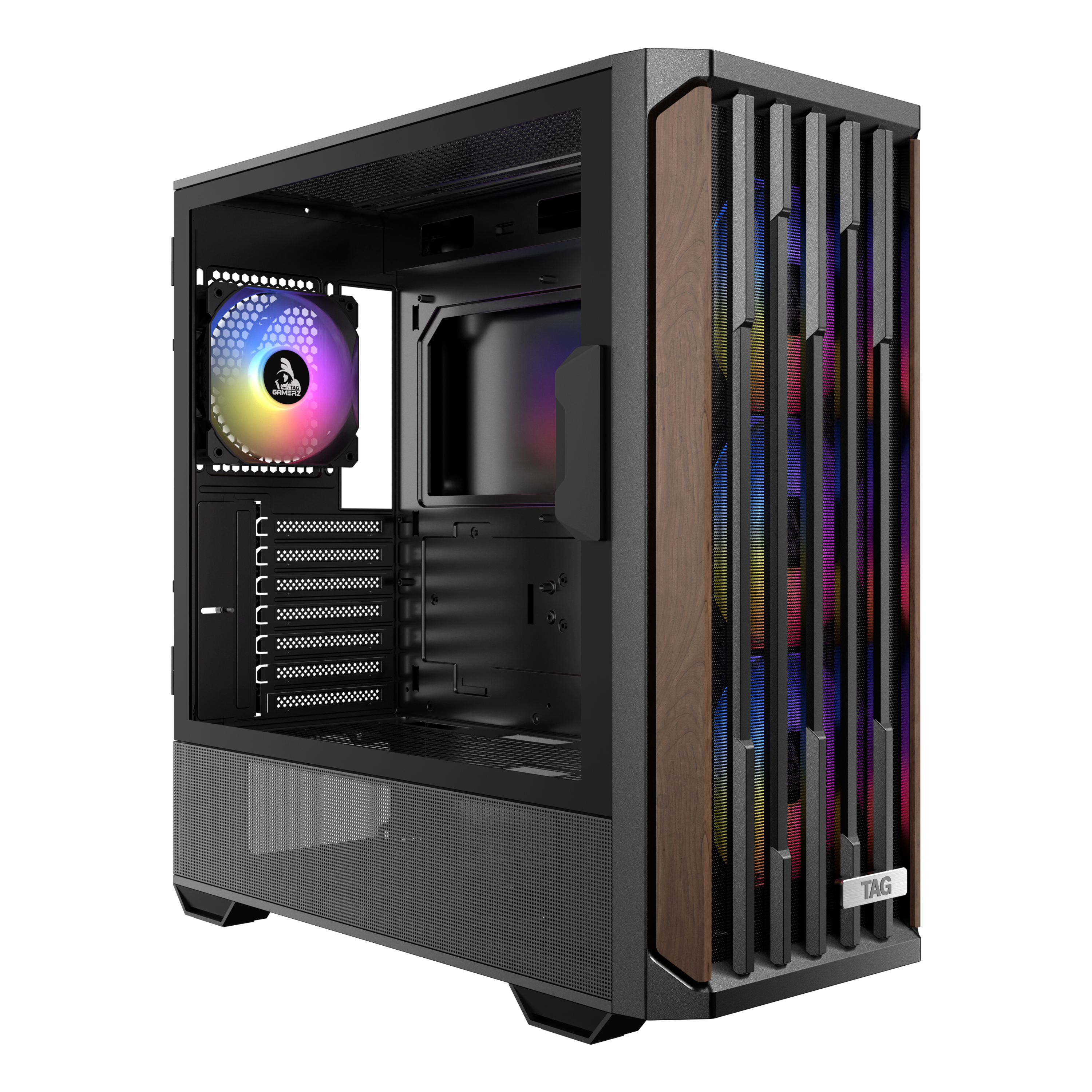 TAG Gamerz Stellar Alpha Mid Tower Black Cabinet