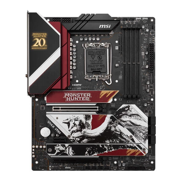 MSI MPG Z790 Edge Monster Hunter Edition Motherboard hover view