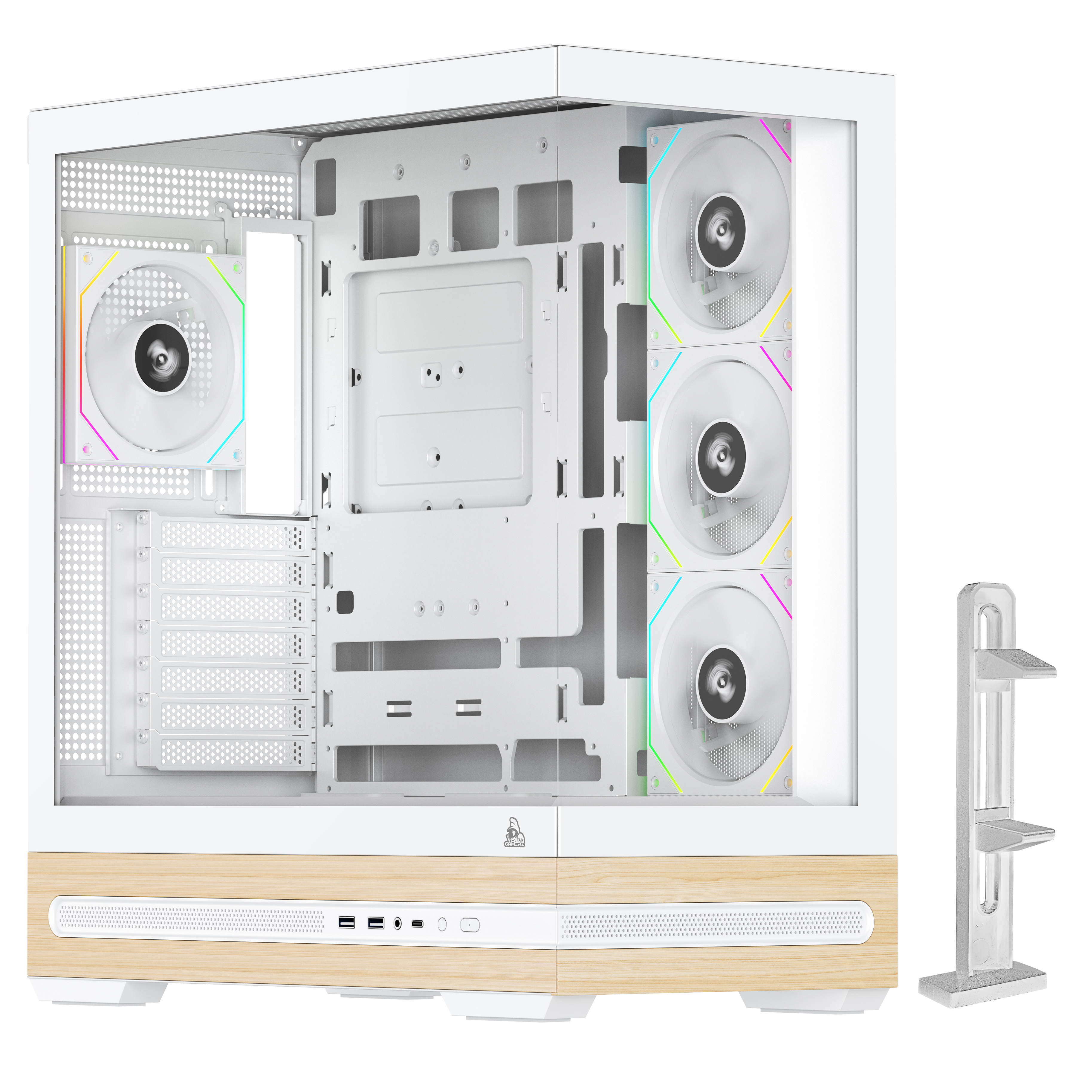 TAG Gamerz Stellar Prime Mid-Tower Computer Case/Gaming Cabinet