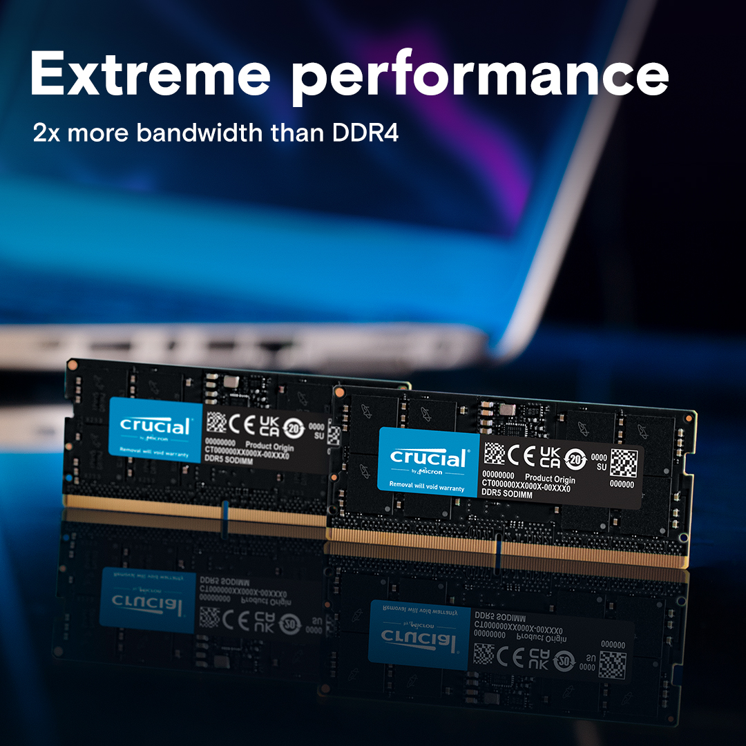 Crucial 8GB DDR5-5600 SODIMM