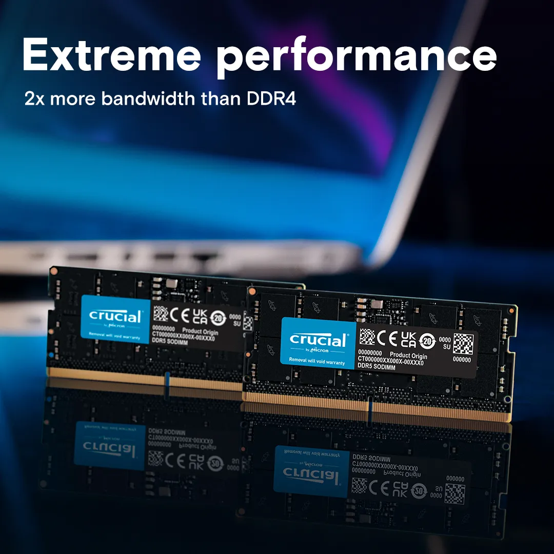 Crucial 8GB DDR5-5600 SODIMM