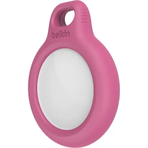 Belkin Apple AirTag Pink Secure Holder With Key Ring