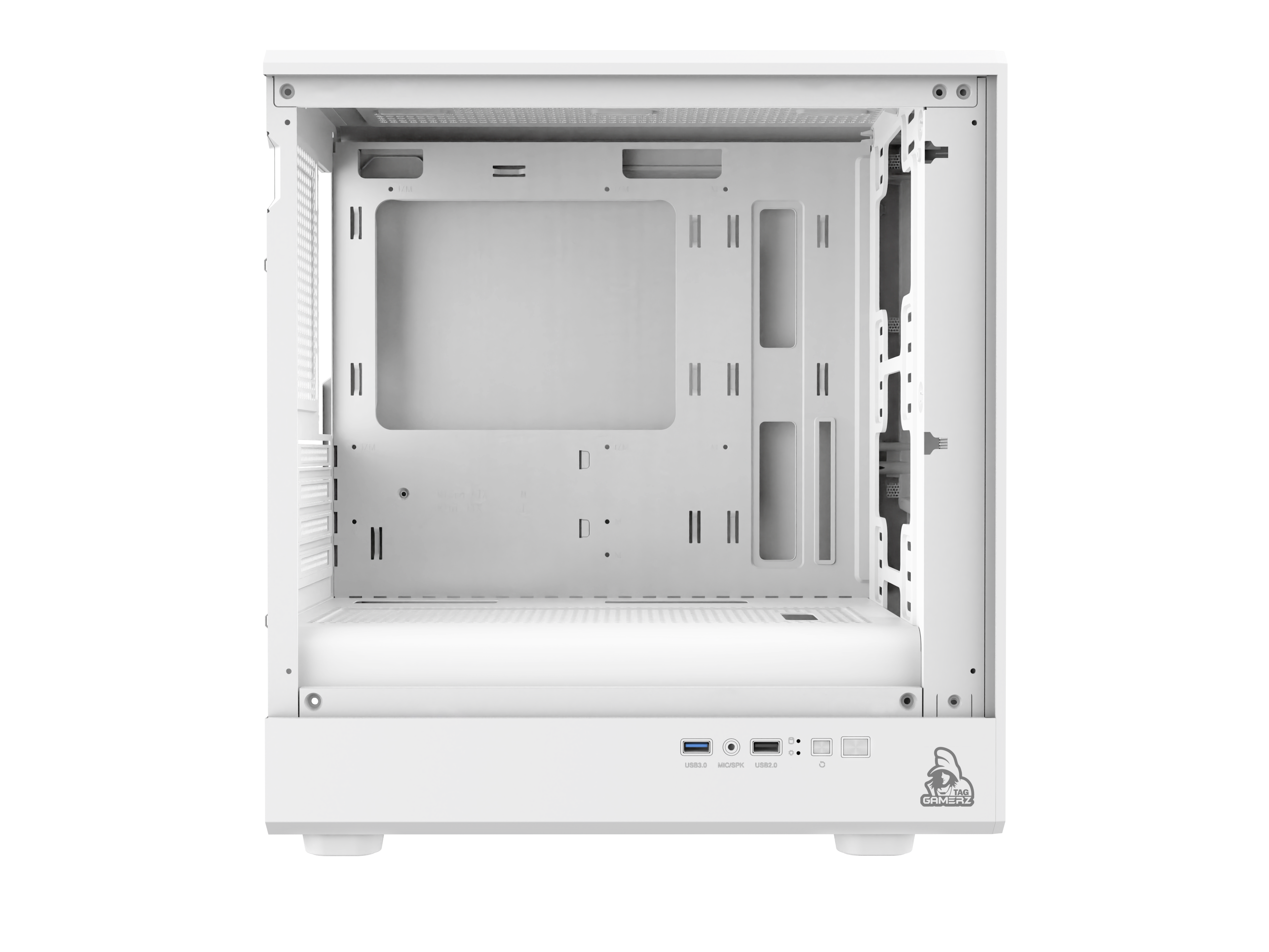 TAG STARLIGHT M-ATX MID TOWER PC CASE (WHITE)