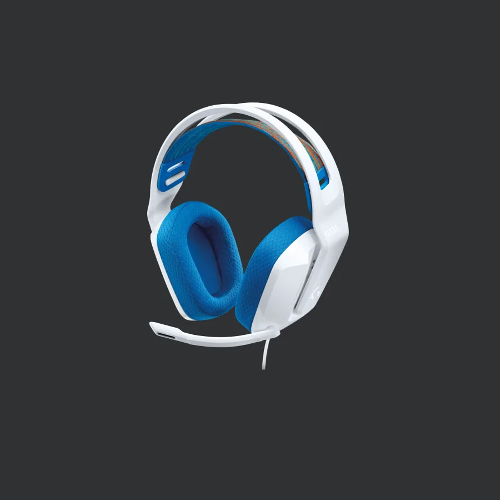 Logitech G335 Wired Gaming Headset White