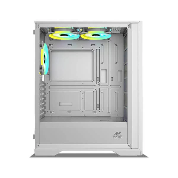 Ant Esports ICE-4000 RGB CABINET (WHITE)