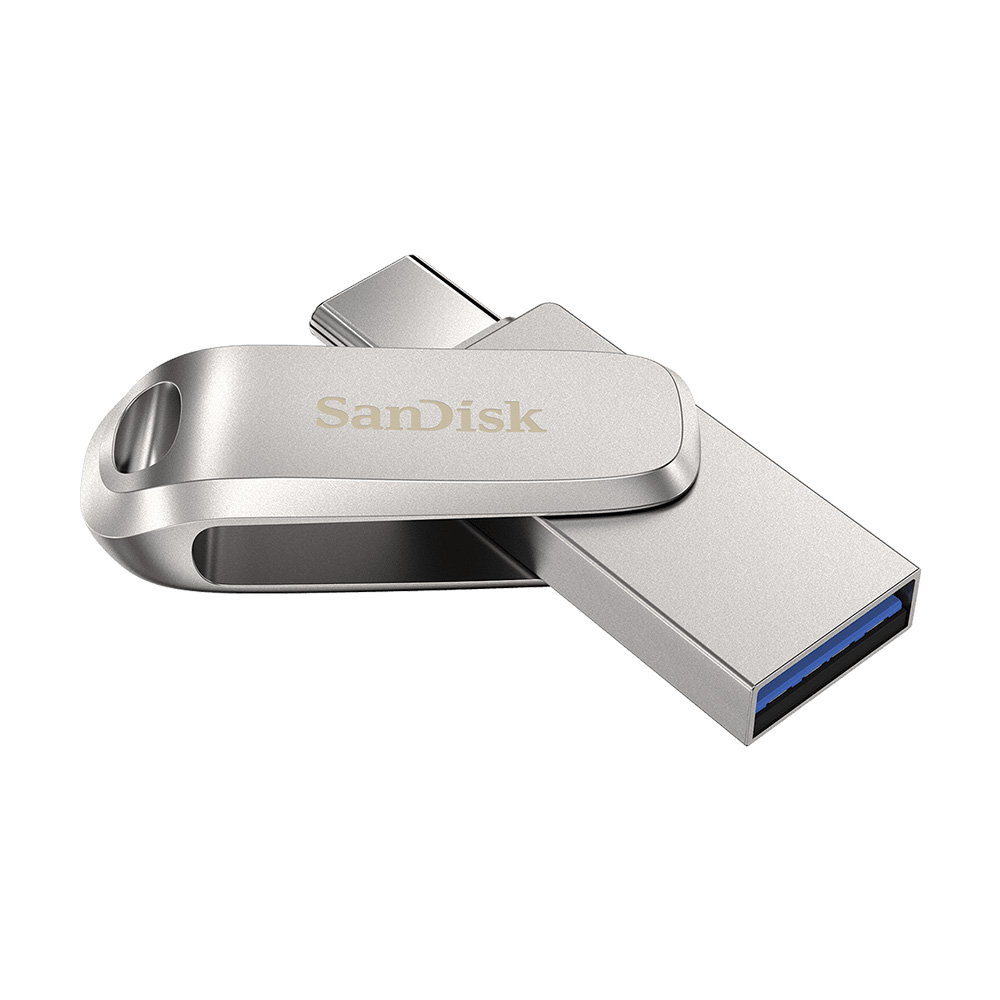 SanDisk SDDDC4-032G-I35 32 GB OTG Drive  (Silver, Type A to Type C)