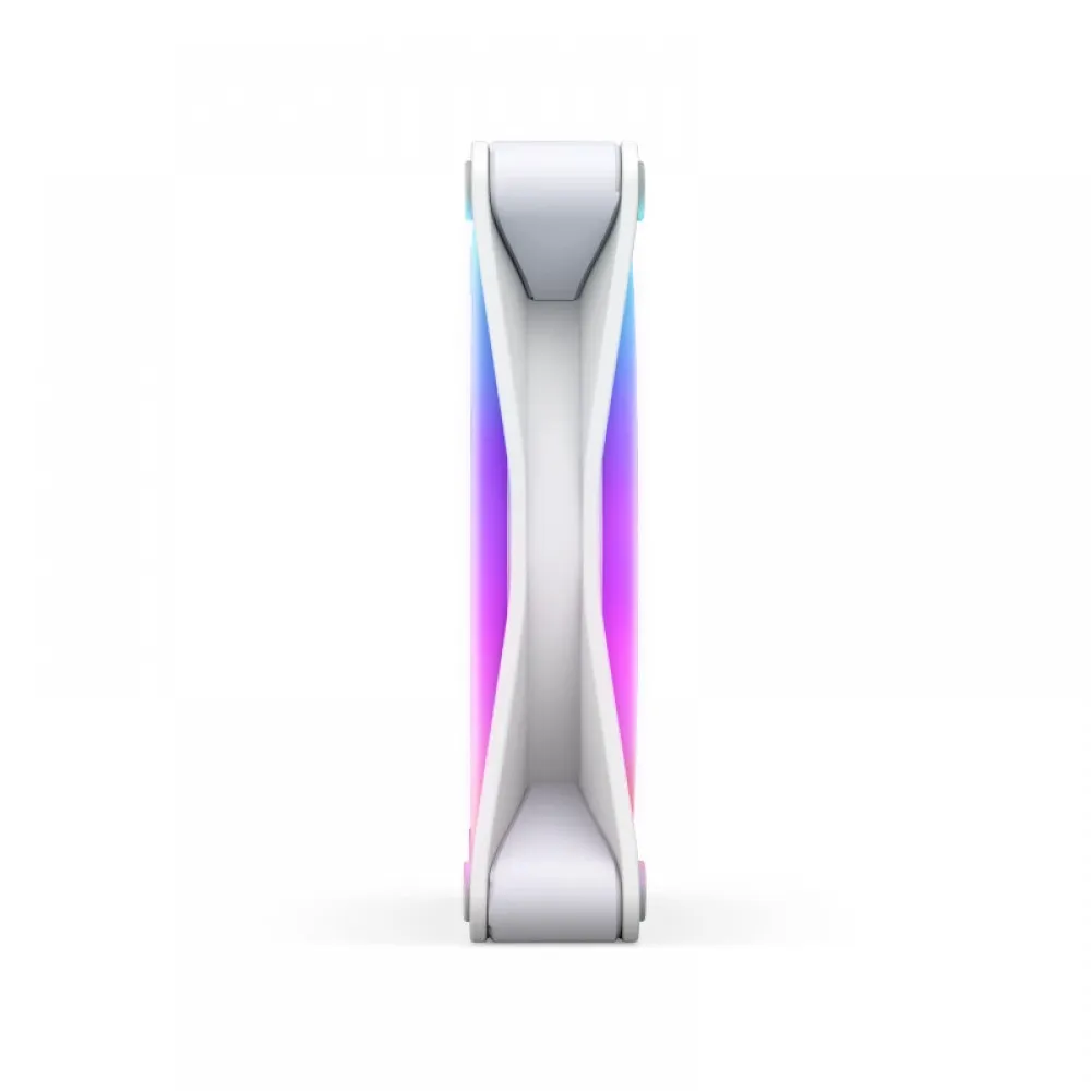 NZXT F120 RGB DUO 120MM CABINET FAN (WHITE)