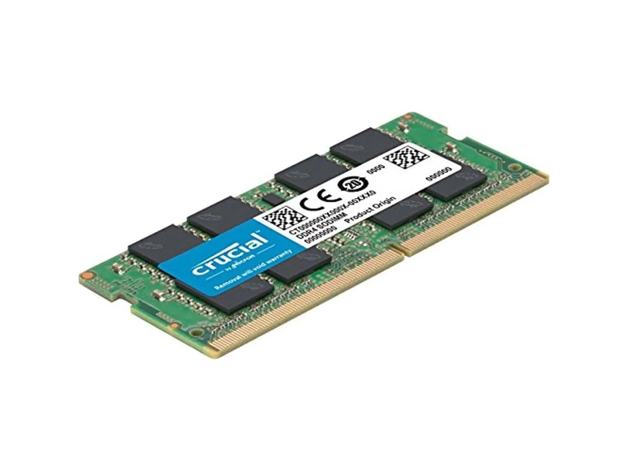 Crucial 32GB Single DDR4 3200 MT/s CL22 SODIMM 260-Pin Memory - CT32G4SFD832A