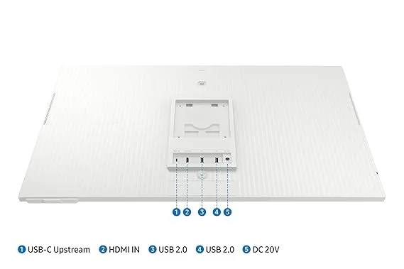 Samsung 32-Inch(80cm) M8 UHD Smart Monitor, 4K AI Upscaling