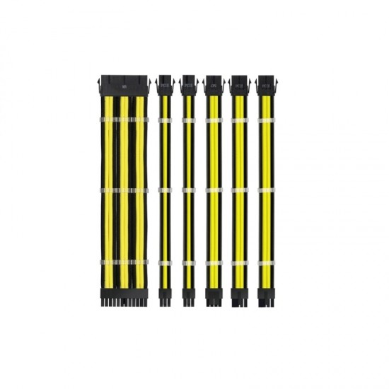 ANT ESPORTS MOD PRO EXTENSION CABLE KIT - YELLOW-BLACK