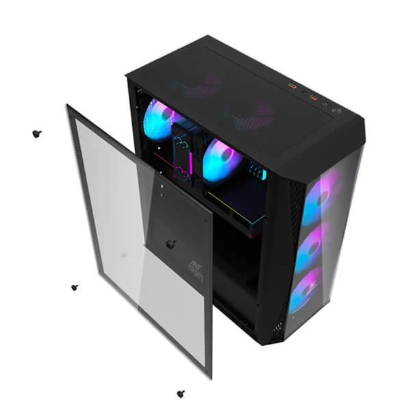 Ant Esports 220 air black CABINET